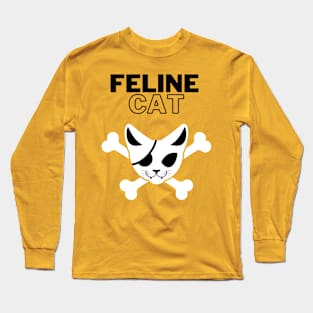 Feline cat Long Sleeve T-Shirt